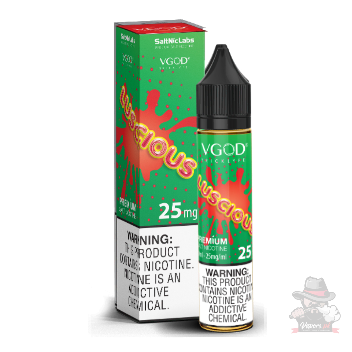 vgod luscious saltnic 30ml - The Vapors Pakistan