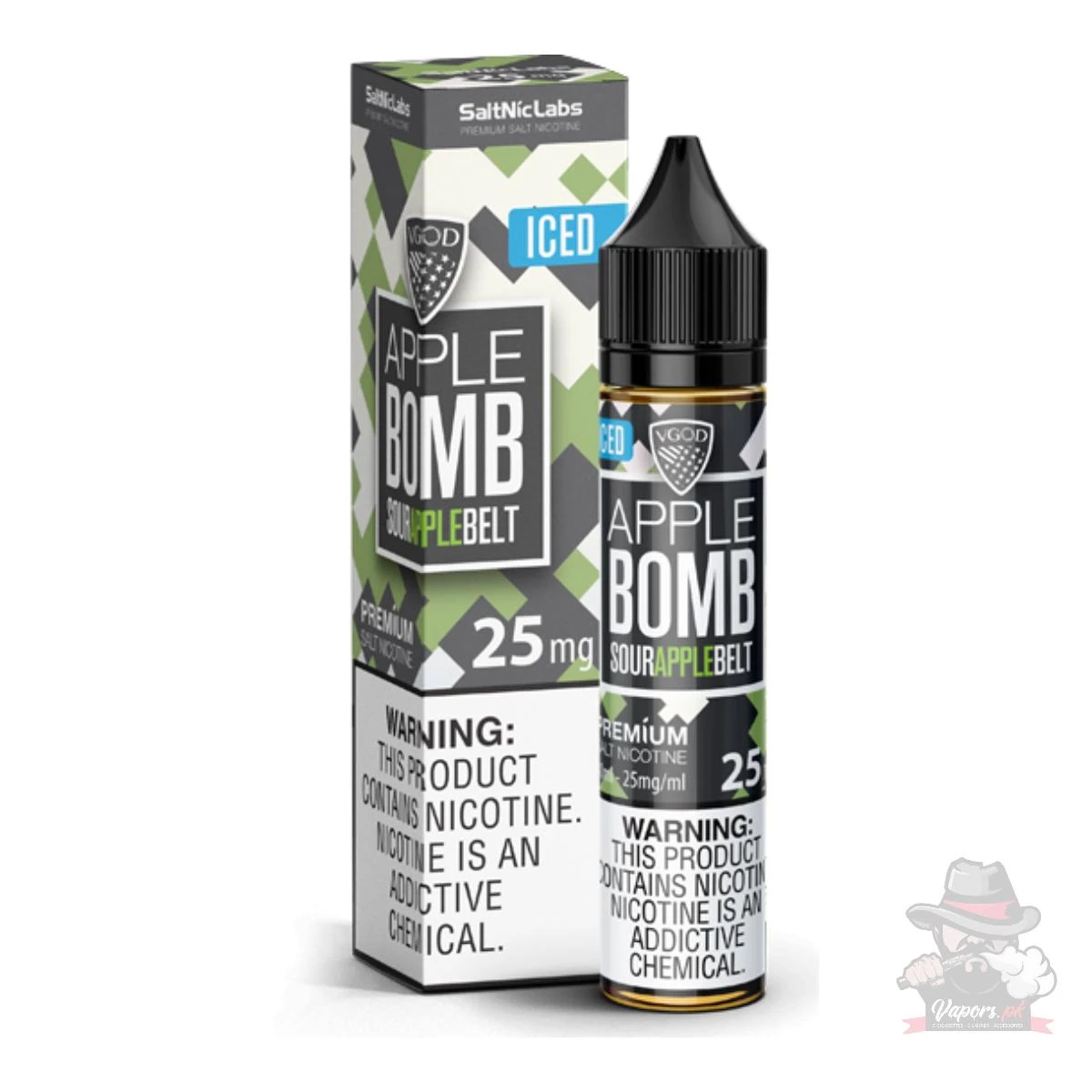 VGOD ICED APPLE BOMB SALTNIC 30ML (25/50MG)
