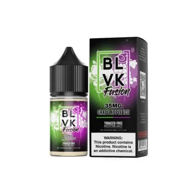 BLVK FUSION – GRAPE APPLE ICE (35/50MG)