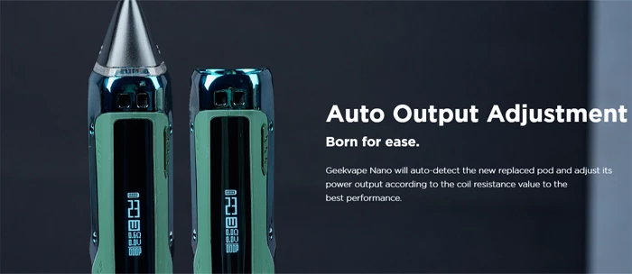 Geekvape Aegis Nano pod Kit 3 geekvape nano output