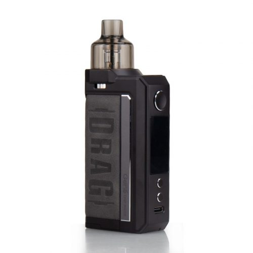 voopoo drag max 177w pod mod kit vintage grey