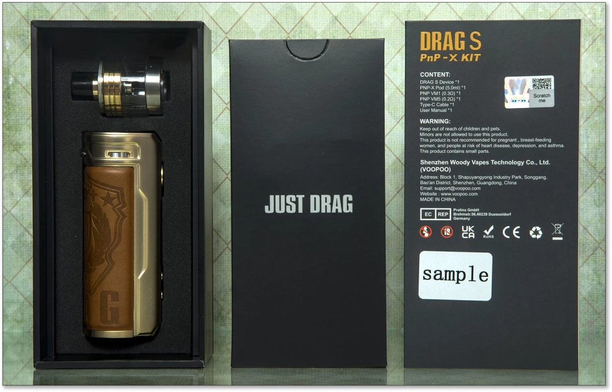 Drag S PNP-X Kit 5 voopoo drag s x pnp x 3