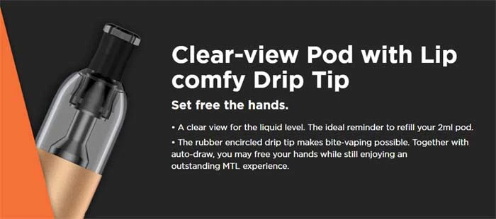 Geekvape Wenax M1 Pod kit 7 wenax m1 pod features