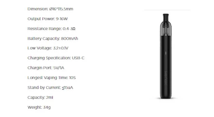 Geekvape Wenax M1 Pod kit 11 Wenax M1 Pod Kit