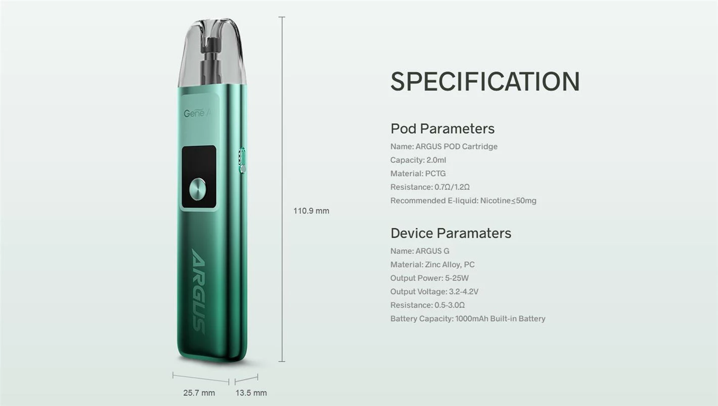 Voopoo Argus G Pod Kit 25W 3 Voopoo Argus G