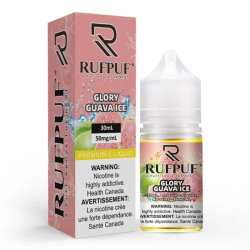 RufPuf Glory Guava Ice Nic Salt – 30ml