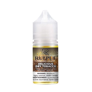 RufPuf Delicious Dry Tobacco Nic Salt 30ml 1 DELICIOUS DRY TOBACCO