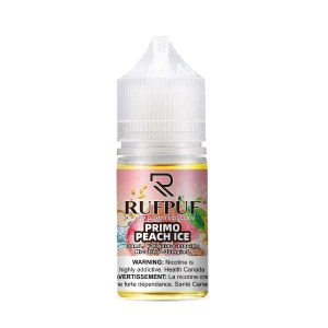 RufPuf Primo Peach Ice Nic Salt 30ml 1 PRIMO PEACH ICE