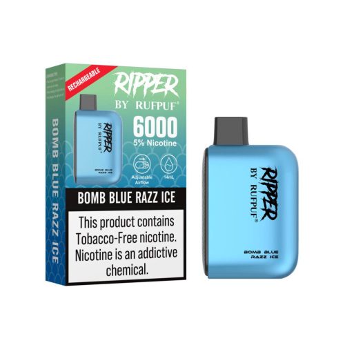 Rufpuf Ripper Bomb Blue Razz Ice Disposable 2