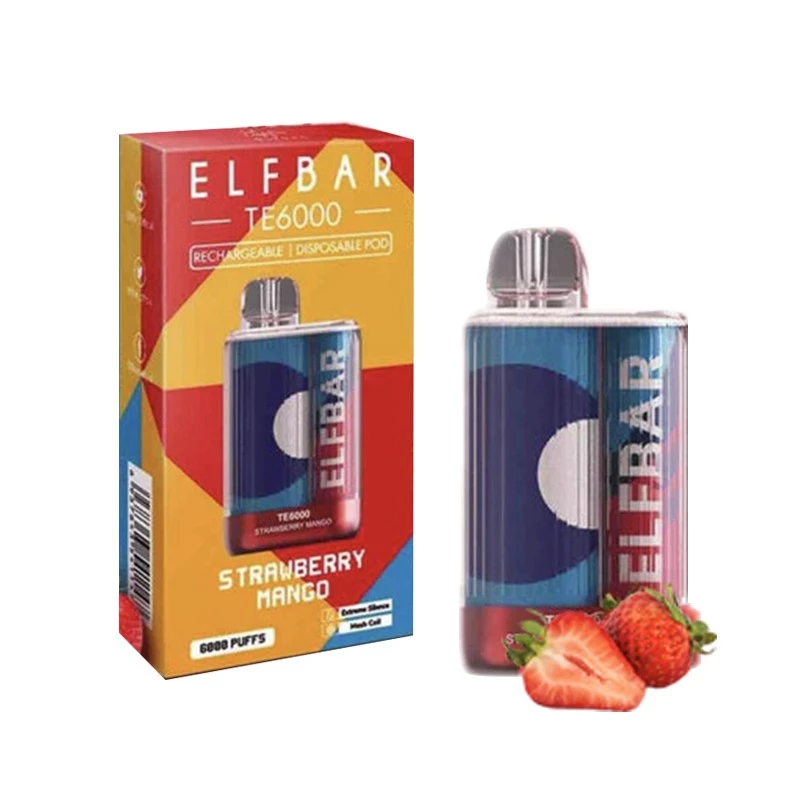 Strawberry_Mango_Elf_Bar_TE6000 Strawberry Mango Elf Bar TE6000
