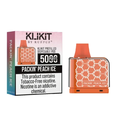 klikit packin peach ice 5000puff with box 800x800 1