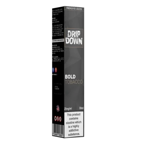 Drip down bold tobacco 25mg box 700x700 1