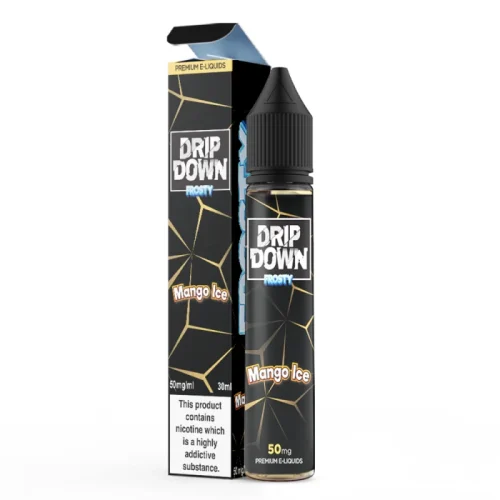 Drip down frosty Mango ice 50mg box bottle 700x700 1