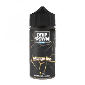 Drip Down E Liquids – Frosty Mango Ice 100ml 1 Drip Down Mango Ice E Liquids 100ml