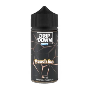 Drip Down E Liquids – Frosty Peach Ice 100ml 1 Drip Down Peach Ice E Liquids 100ml 768x768 1