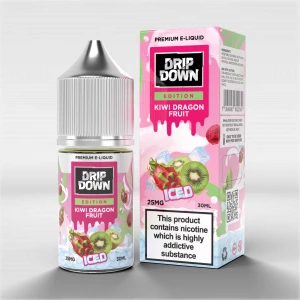 Drip Down Kiwi Dragon Fruit Ice - Edition Series Nic Salt 30ml 1 drip down nic salt