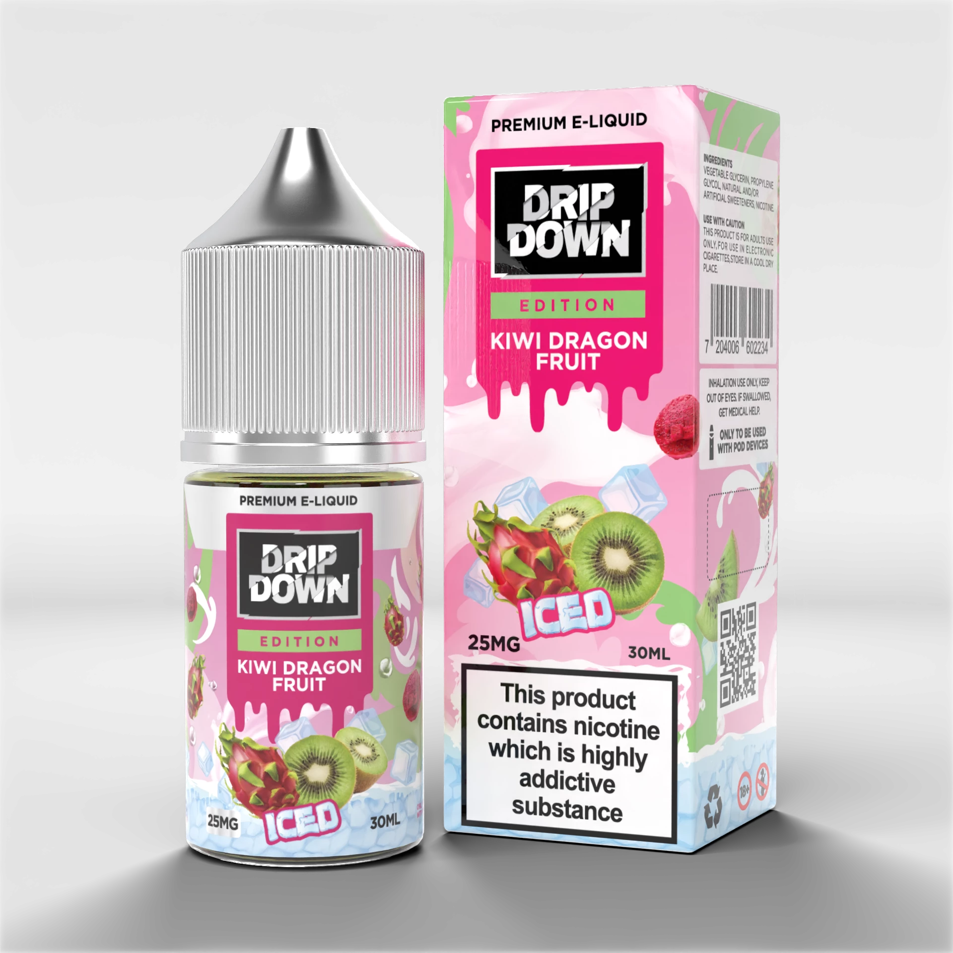 Drip Down Kiwi Dragon Fruit Ice
