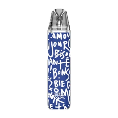 oxva xlim go pod kit graffiti blue