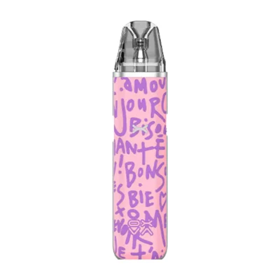 oxva xlim go pod kit graffiti pink