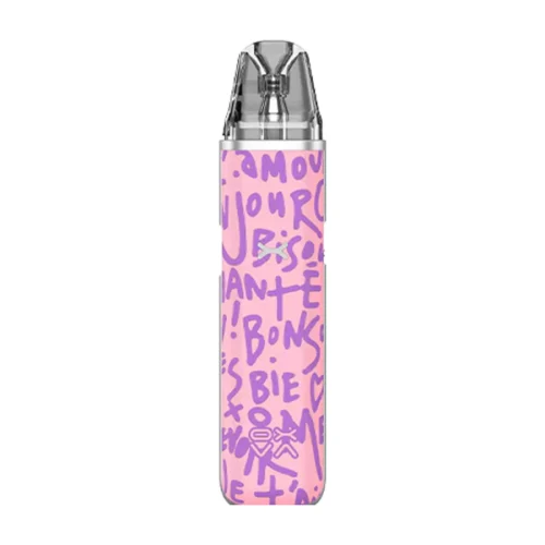 oxva xlim go pod kit graffiti pink