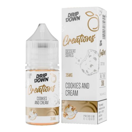 Drip Down Cookies And Cream