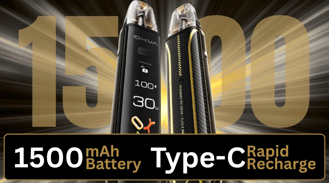 Oxva Xlim 3 Ultra Pod Kit 30w 3 oxva xlim 3 ultra pod kit 1500 mah