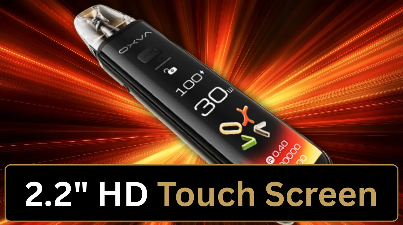 Oxva Xlim 3 Ultra Pod Kit 30w 1 oxva xlim 3 ultra pod kit touch screen
