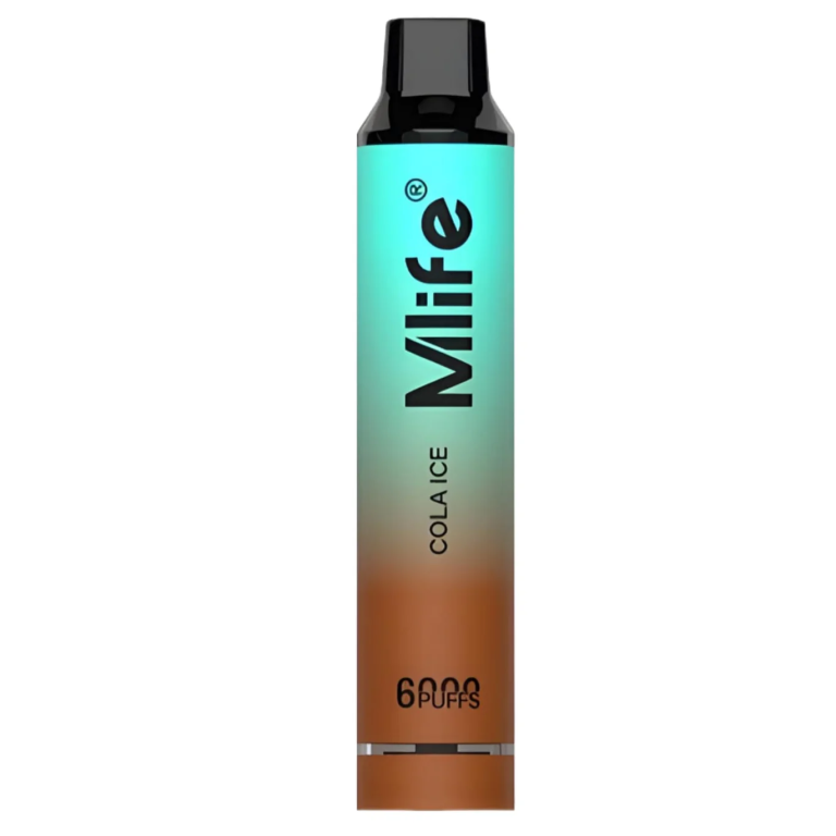 Mlife Disposable Vape - Refreshing Cola Ice 50mg 6000 Puffs