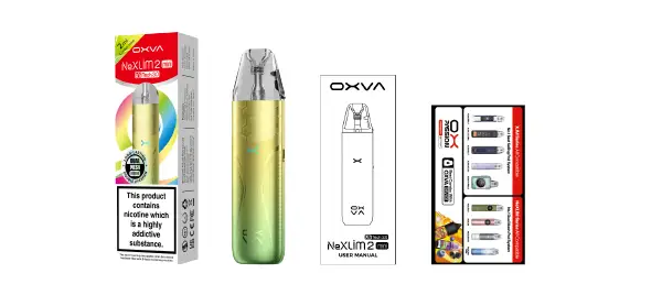 Oxva Nexlim 2 Mini Pod Kit 2 oxva nexlim 2 mini package